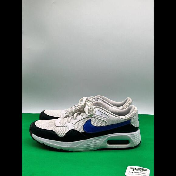 Size 12 - Nike Air Max SC White Black Game Royal - Picture 3 of 5